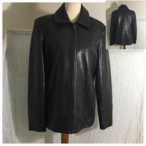 Avanti VTG  Dark Brown Leather Jacket Size Large